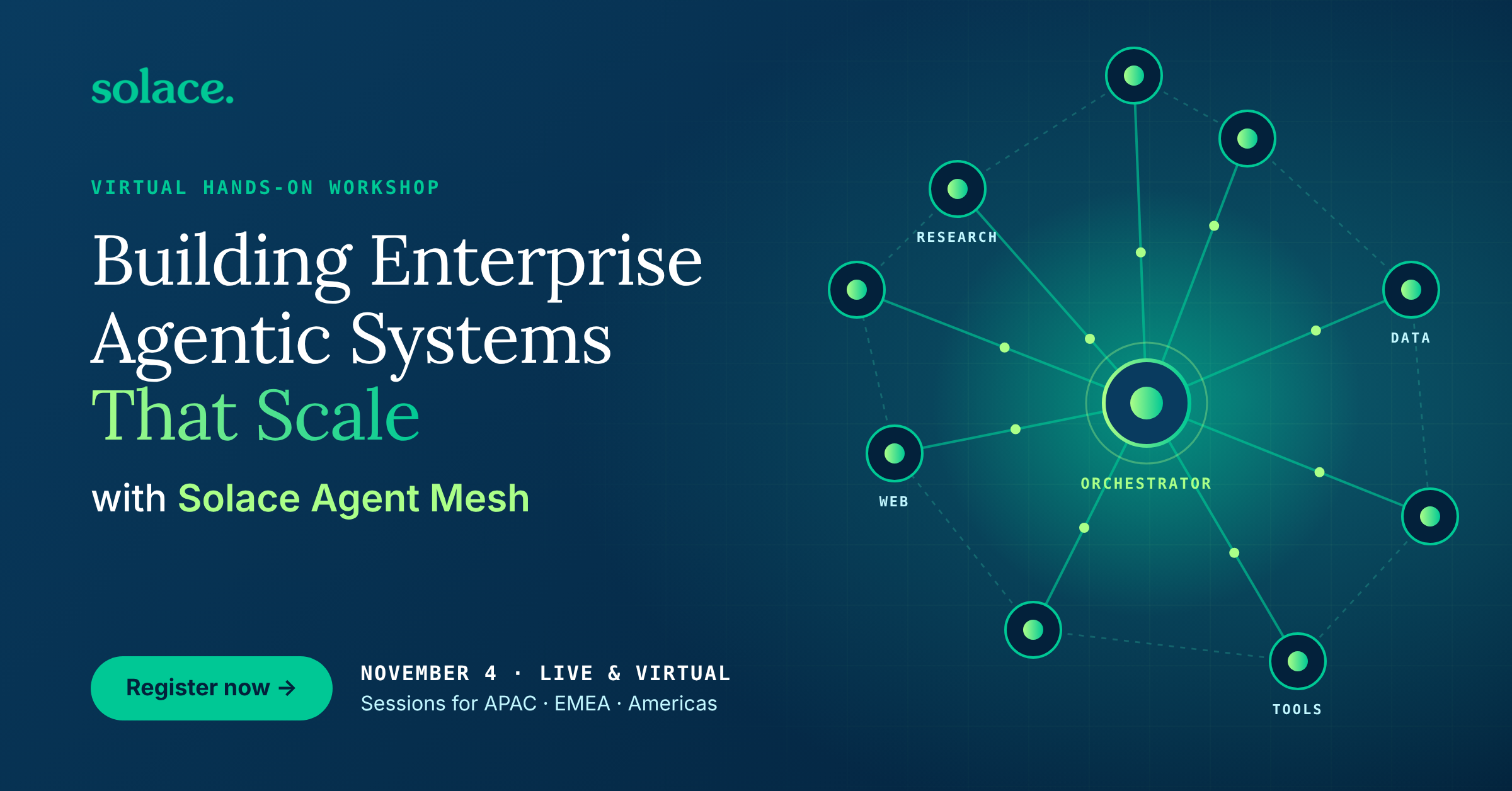 Building Enterprise Agentic Systems That Scale with Solace Agent Mesh